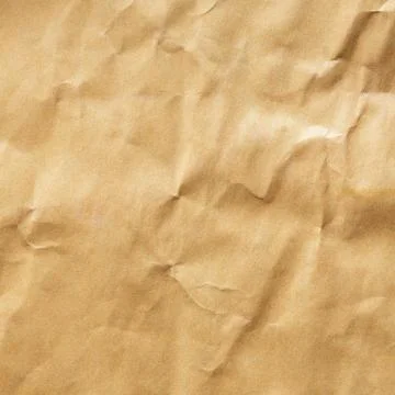 Crumpled brown envelope paper texture Stock Photos