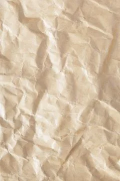 Crumpled brown envelope paper texture Stock Photos