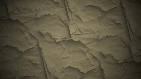 Crumpled brown paper texture background, with subtle motion Stock-Footage 341603683