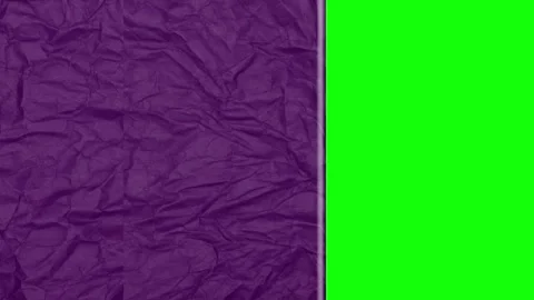 Crumpled Dynamic with Paper on Green Screen Chroma Key Background Stock Footage 345498652