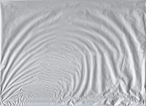 Crumpled foil texture Stock Photos