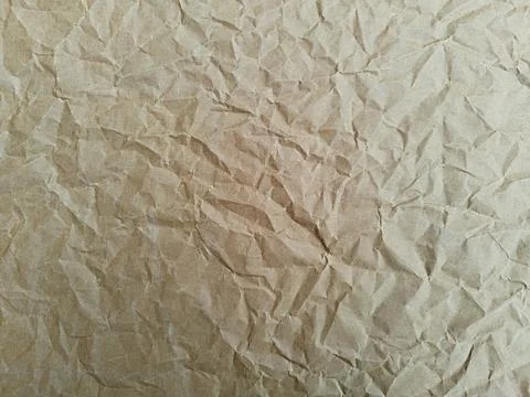 Crumpled gray paper texture background for writing and images Stock Photos