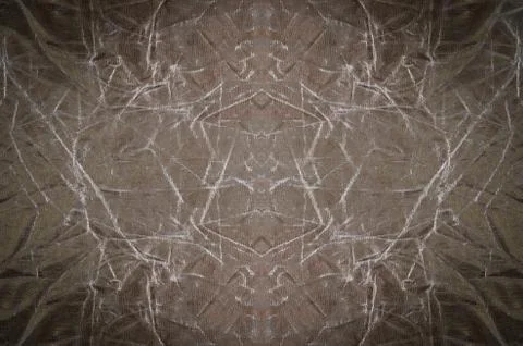 Crumpled gray Foto stock