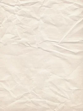 Crumpled lined paper texture background Stock Photos