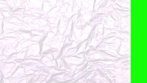 Crumpled Looping on Chroma Key for Compositing Stock Footage 346201811