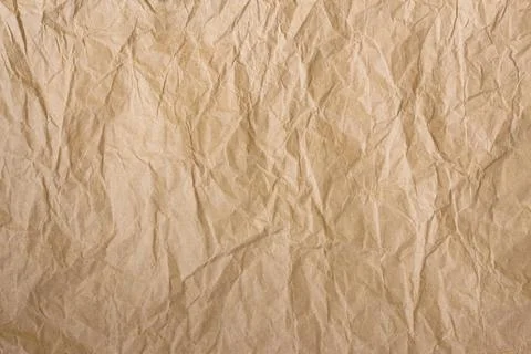 Crumpled packaging paper Stock Photos