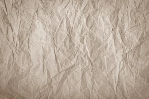 Crumpled packaging paper Stock Photos