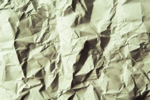 A crumpled paper background. Stock Photos