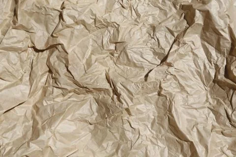 Crumpled paper background. Stock Photos
