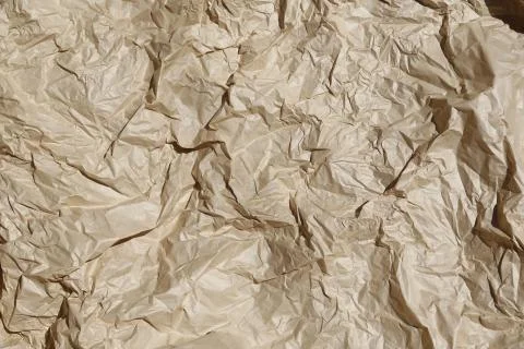 Crumpled paper background. Stock Photos
