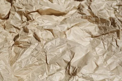 Crumpled paper background. Stock Photos