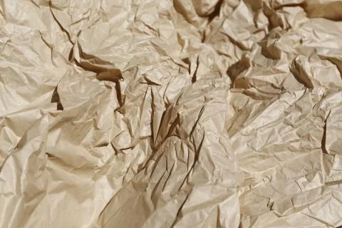 Crumpled paper background. Stock Photos