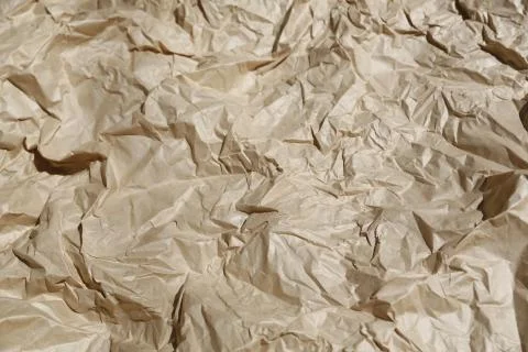 Crumpled paper background. Stock Photos