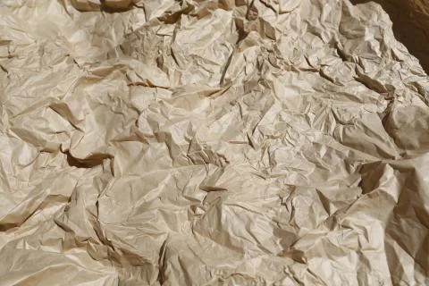 Crumpled paper background. Stock Photos