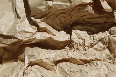 Crumpled paper background. Stock Photos