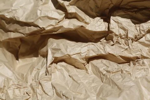 Crumpled paper background. Stock Photos
