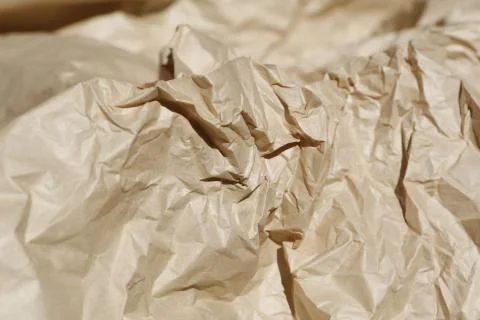 Crumpled paper background. Stock Photos