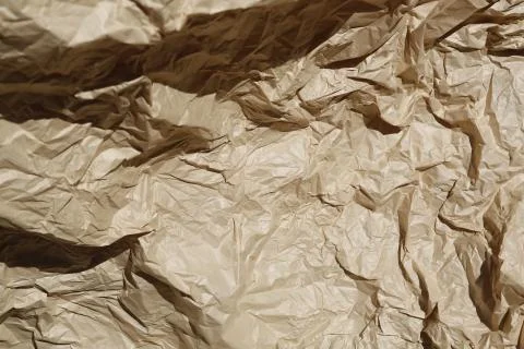 Crumpled paper background. Foto stock