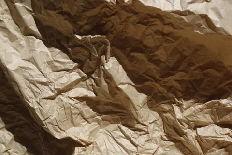 Crumpled paper background. Foto stock