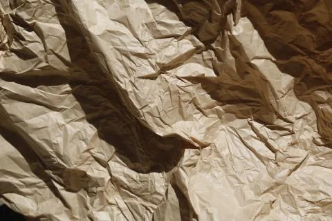 Crumpled paper background. Stock Photos