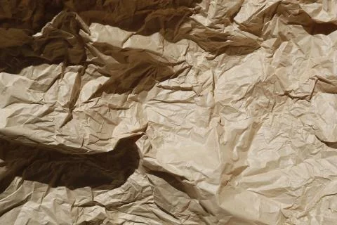 Crumpled paper background. Stock Photos