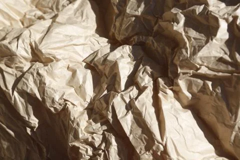 Crumpled paper background. Stock Photos