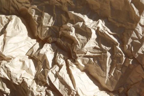Crumpled paper background. Stock Photos