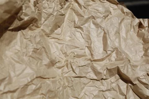 Crumpled paper background. Stock Photos