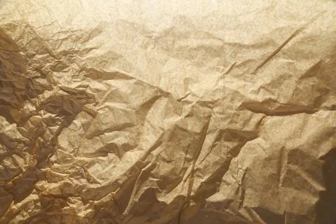 Crumpled paper background. Stock Photos
