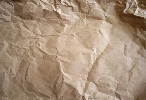 Crumpled paper background. Stock Photos