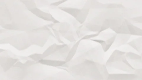 Crumpled paper background stop motion. White paper texture Stock Footage 312278100