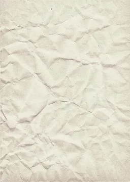 Crumpled paper Stock Illustration