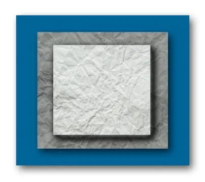 Crumpled paper layer Stock Photos
