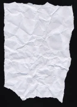 Crumpled paper Stock Photos