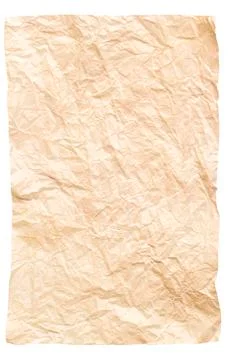 Crumpled paper Stock Photos