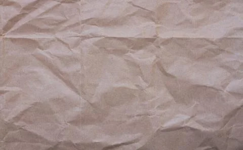 Crumpled paper. Stock Photos