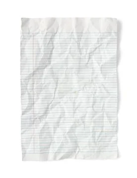 Crumpled paper Stock Photos