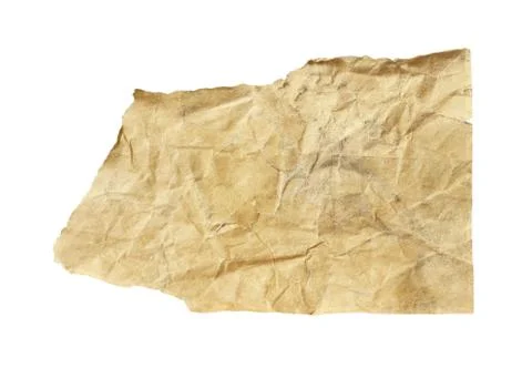 Crumpled paper Stock Photos