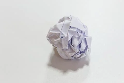 Crumpled paper Stock Photos