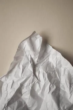 Crumpled paper Stock Photos