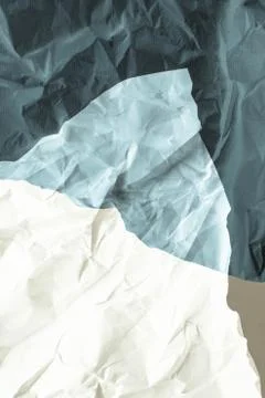 Crumpled paper Stock Photos