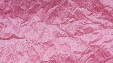 Crumpled paper sheet seamless texture, red, pink, motion graphic Stock Footage 113901751