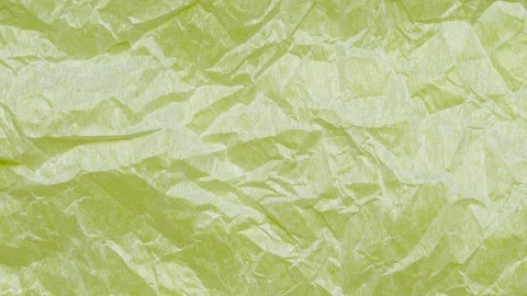 Crumpled paper sheet seamless texture, green, motion graphic Stock Footage 113901755