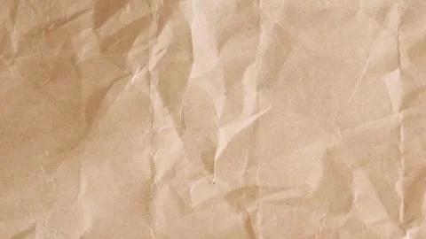 Crumpled paper stop motion animated revealing green screen, cardboard animation Stock Footage 308238631