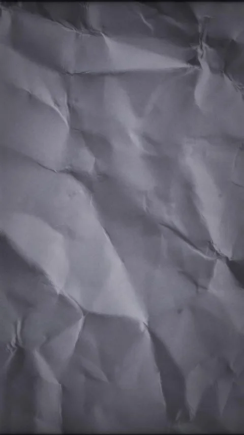 Crumpled paper, stop motion animation loop. Stock Footage 301469132
