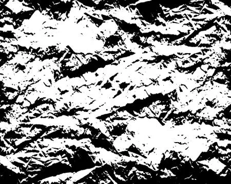 Crumpled paper texture. Abstract vector background Stock Illustration