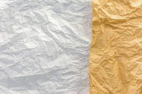 Crumpled paper texture for background Stock Photos