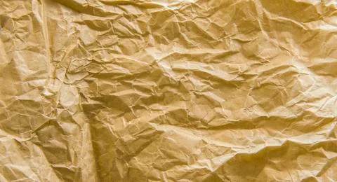 Crumpled paper texture for background Stock Photos
