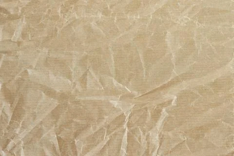 Crumpled paper texture background, top view Stock Photos
