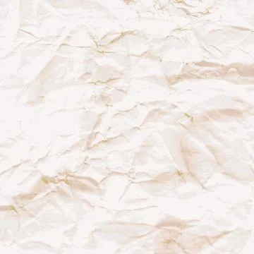 Crumpled paper texture Stock Illustration